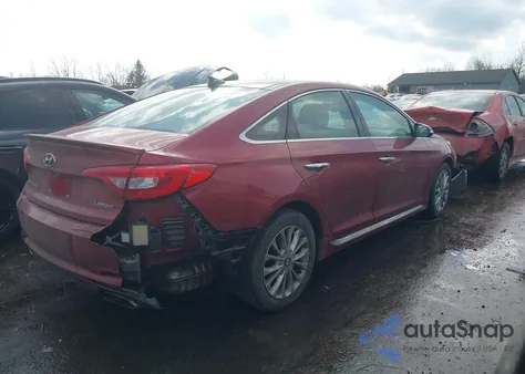 2015 Hyundai Sonata Limited from USA, damaged, VIN 5NPE34AF6FH037931
